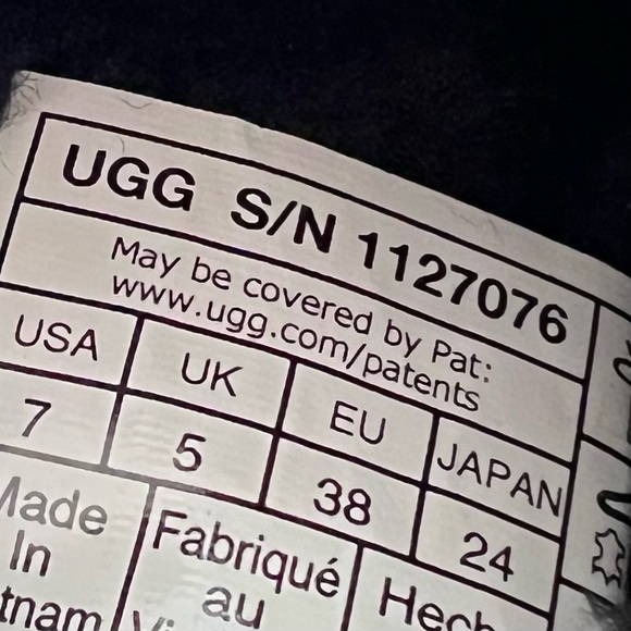 Ugg NWOB Logo Pride Maxi Slide Multicolor Rainbow Slip On SZ 7 Platform Sandals - Picture 8 of 13